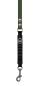 Preview: WAW Icon Village Leash 125cm Forest Green/Black Gr. L Preview: WAW Icon Village Leash 125cm Forest Green/Black Gr. L